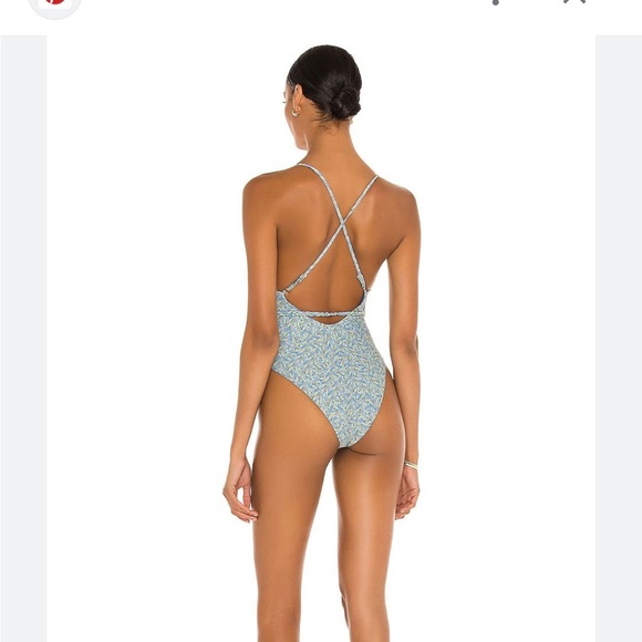 Something Navy one piece swimsuit - Picture 2 of 4